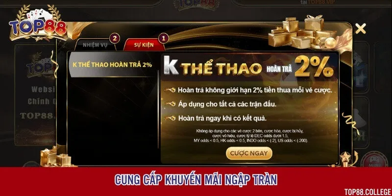 Liên tục tung ra các khuyến mãi và giftcode cực kỳ hấp dẫn