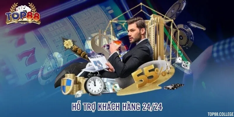 Hỗ trợ khách hàng 24/24